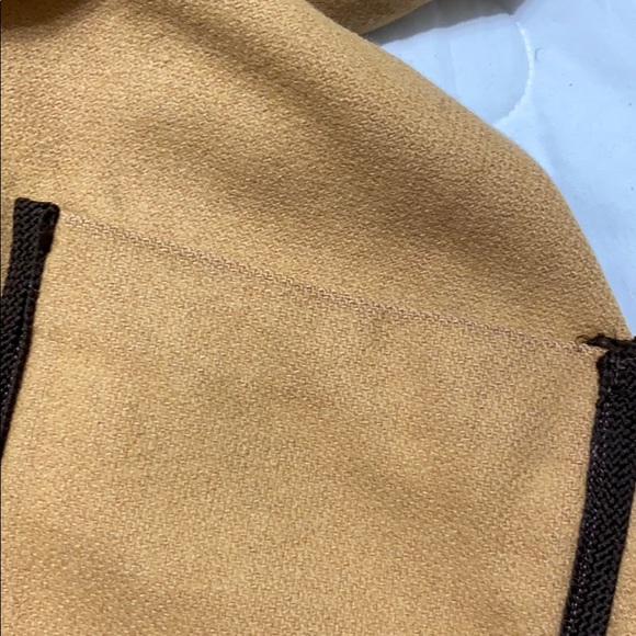 Vintage 70s Hooded Belted Cape Coat Jacket - Picture 10 of 13